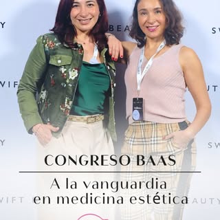 Estuvimos en Buenos Aires 🇦🇷 participando en BAAS, uno de los congresos de medicina estética y der