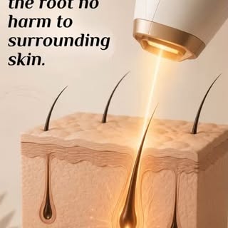 Laser Hair Removal isn’t magic — it’s science ✨🔬
The laser targets melanin in the hair follicle, us