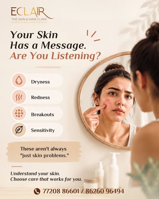 Your skin often tells you when something isn't working — you just need to notice the signs.
 The rig