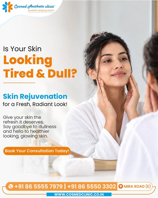 ✨ Is Your Skin Looking Tired & Dull? ✨

Give your skin the refresh it deserves! 💙
Skin Rejuvenation