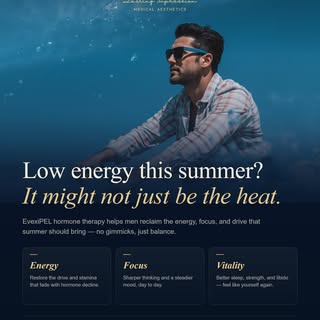 Low energy this summer? It might not just be the heat.

As hormones decline, so do your energy, focu