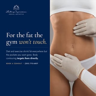 For the fat the gym won't touch.

Body contouring targets stubborn pockets directly. No scalpel, no 