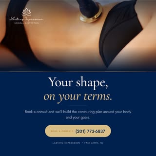 Your shape, on your terms.

No cookie-cutter plans here. We build your contouring plan around your b