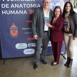 Uma honra imensurável participar da V Jornada de Anatomia Humana, organizada com tanto carinho e exc