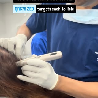QR678 ZEO™ targets 7 key pathways involved in hair growth and thinning. A comprehensive approach to 