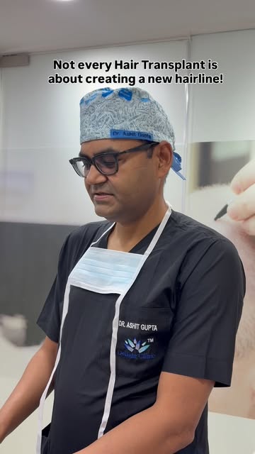 When the scalp donor area isn’t enough… innovation makes the difference! 

Dr. Ashit Gupta explains 