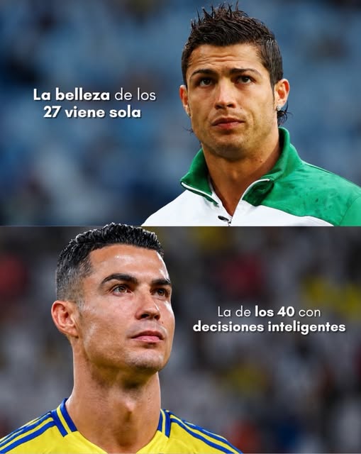 ¿Te has fijado en cómo muchos futbolistas y actores se ven mejor ahora que cuando tenían 28 años? 🤔