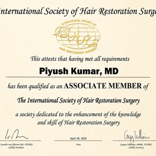 Recognition follows dedication. 

We are honored to celebrate Dr. Kumar’s Associate Membership with 