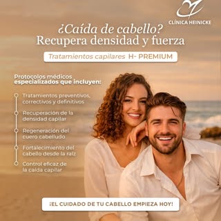 Tu cabello es parte de tu imagen.
Y tu imagen, de tu seguridad.

En Clínica Heinicke entendemos que 