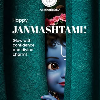 May the divine blessings of Lord Krishna fill your life with confidence, positivity, happiness, and 
