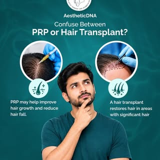 PRP or Hair Transplant — which one is right for you?

PRP may help support hair growth and reduce ha