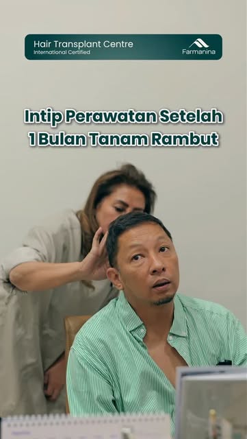 Penasaran gimana kondisi rambut setelah 1 bulan hair transplant dan kenapa tetap wajib kontrol rutin