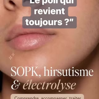 Sopk, hirsutisme, déséquilibres hormonaux. Vous ne serez plus jamais complexée 💓🤩

L’électrolyse e