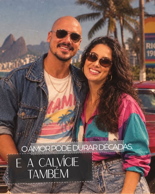 Se a calvície já existia nos anos 80… por que ainda falar sobre ela hoje? 👀

Porque a calvície atra
