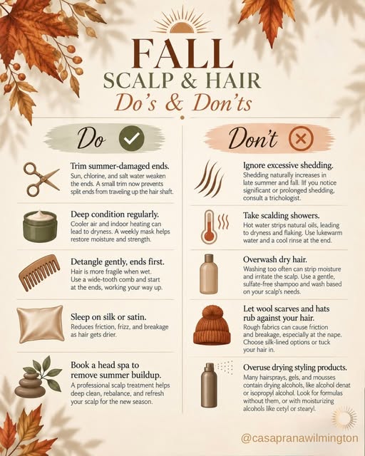 🍂 New season, new scalp & hair routine.

Summer may be over, but your hair and scalp are still feel