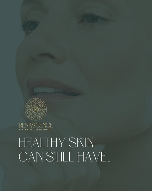 Pores, texture, and fine lines are all part of healthy, living skin. Perfection isn't the goal; heal