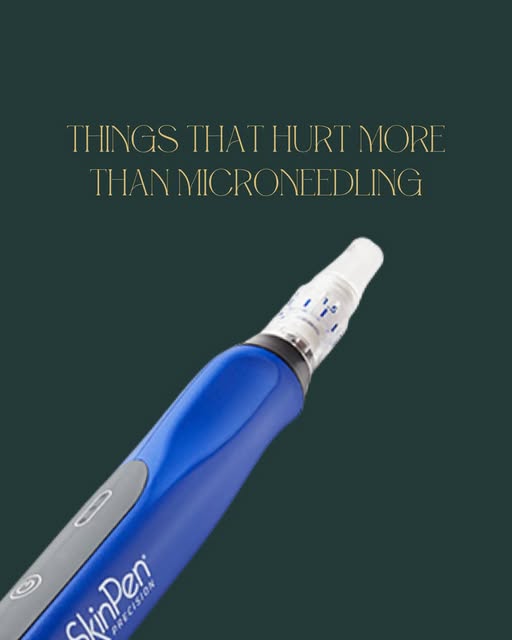 Honestly, there are plenty of things that hurt more than microneedling 😉

📧 info@renascencema.com

