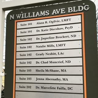 New signage at the North Williams location! #pdx #aestheticmedicine #naturopathicmedicine