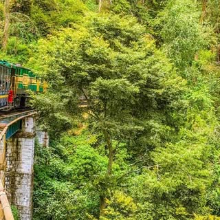 “Somewhere between Ooty and Connor, as the train meanders through the beautiful ghats, you feel tran