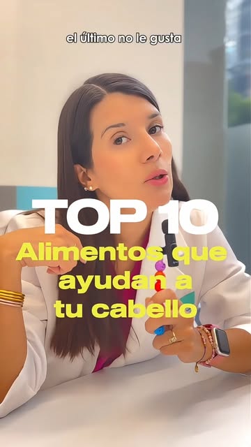 ¿Sabías que lo que comes también puede influir en la salud de tu cabello? 👀

🥑 Hay 10 alimentos qu