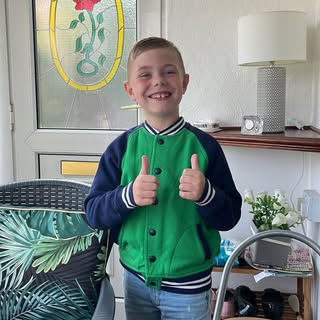 End of year one and by word he’s shooting up .. my boy .