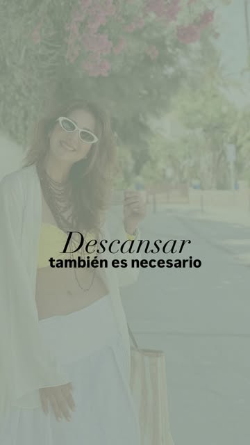 𝗗𝗘𝗦𝗖𝗔𝗡𝗦𝗔𝗥 𝗧𝗔𝗠𝗕𝗜É𝗡 𝗘𝗦 𝗡𝗘𝗖𝗘𝗦𝗔𝗥𝗜𝗢🤍

No, dejas de creer que descansar es perd