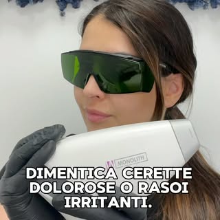 Addio Peli👋
Con l’epilazione laser Esthelogue mediostar Monolith, dimentica cerette dolorose o raso
