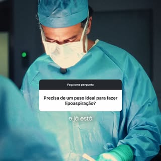 Se você já está perto do seu peso ideal, a lipo serve para definir: abdômen, costas, braços e outras