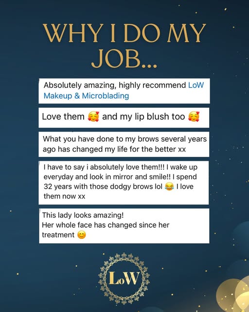 A little reminder of why I love what I do 🤍

Seeing you leave feeling confident, happy and loving y