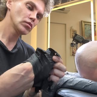 Scalp micro  pigmentation by tattooist Afanasev Andrey 😉. #трихопигментация
#scalpmicropigmentation