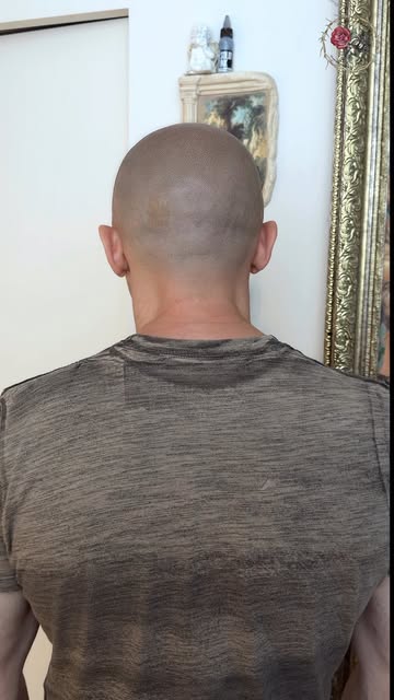 Scalp micro  pigmentation by tattooist Afanasev Andrey 😉. #трихопигментация
#scalpmicropigmentation