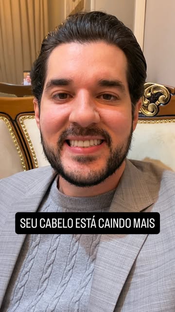 Ver cabelo caindo todos os dias pode fazer você pensar que está ficando careca. 👇🏻

Você percebe f