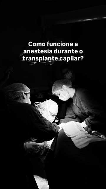 Como funciona a anestesia durante um transplante capilar?

Basicamente, existem duas possibilidades:
