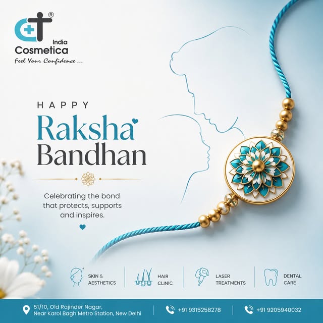 A Bond of Love, Care & Confidence 💙✨

This Raksha Bandhan, let’s celebrate the beautiful bond that 