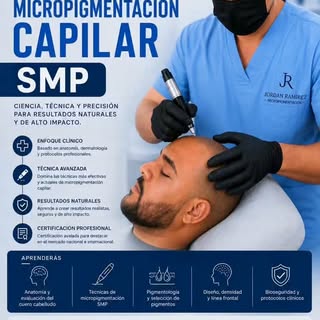 Aprende Micropigmentación capilar Con enfoque Clínico.  Clínica de salud en Cali.

#micropigmentatio