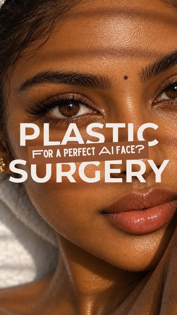 Can your face be changed to look exactly like the version AI generated?

AI can show possibilities, 