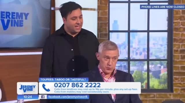 Fabian and Nikki from our London Clinic take @thejeremyvine back to his 30s ✨

Appearing on The Jere