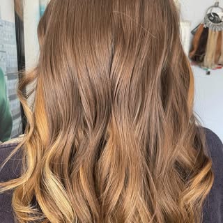 @goldfeverhair dark hair is tape extensions and blonde are bond extensions 🥰. #castlebarhairsalon #