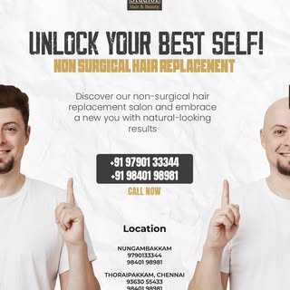 Experience natural-looking results with our state-of-the-art hair replacement techniques.

Get your 