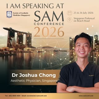 Grateful to be invited to speak at SAMC 2026. I'll be speaking on 26th July (Sunday) at the Hair Los
