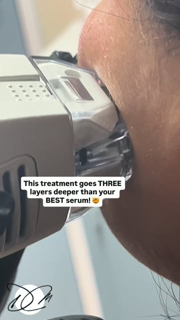 YOUR SERUM CAN ONLY GO SO FAR. 👀 This treatment goes THREE layers deeper.

If fine lines, crepey te