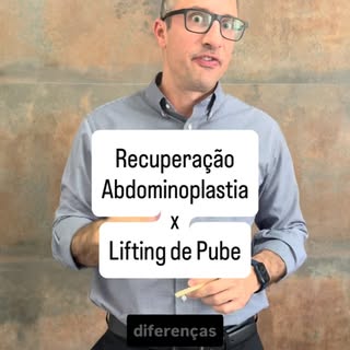 Abdominoplastia x Lifting de Púbis: recuperações diferentes, cuidados diferentes.

A abdominoplastia