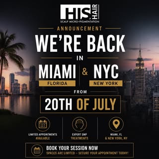 Get in touch now!

Be the Best 🏆
Become the Best 🏆
From the Best 🏆
HIS

#HISHAIRCLINIC
#smp #scal
