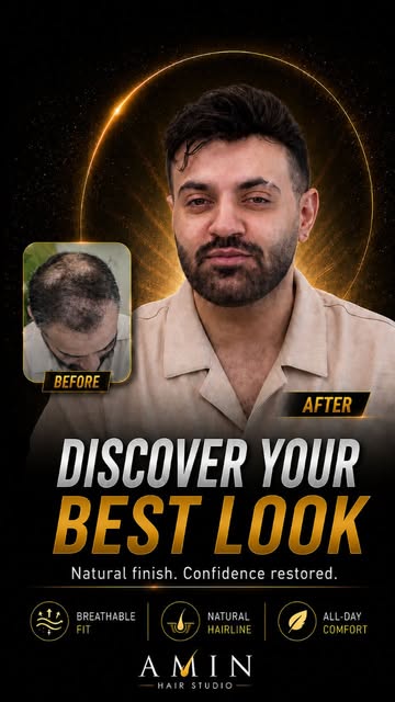 Hair loss doesn’t mean you have to settle for one look.
The real difference isn’t simply having more
