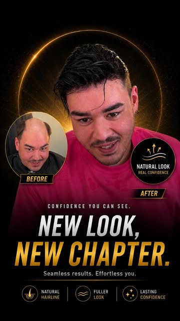 One appointment. A completely different look.
This transformation shows what happens when the hairli