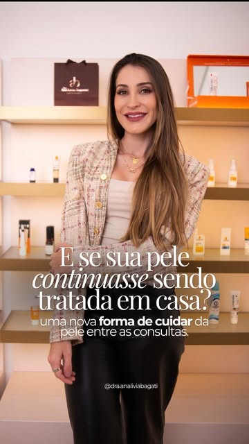 E se o cuidado com a sua pele não terminasse quando você saísse do consultório? ✨

A pele continua v