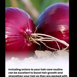 Onion Juice Hair Mask:
Blend or grate a fresh onion to extract its juice.
Apply the onion juice dire