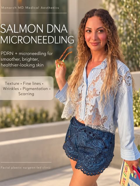 Salmon DNA, but make it regenerative ✨

PDRN works alongside microneedling to support skin repair, c