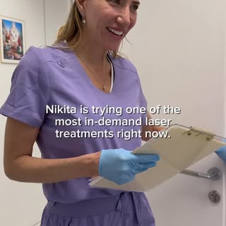 Nikita is trying one of the most in-demand laser treatments right now: CoolPeel. By @colettebycolett