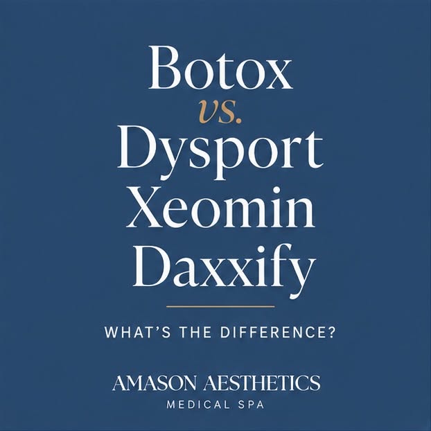 Botox, Dysport, Xeomin, Daxxify what’s actually different? 

All four are neuromodulators that relax